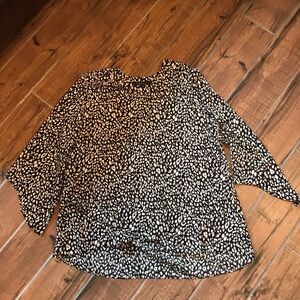 Caleoas beautiful‎ printed top size XL #2202